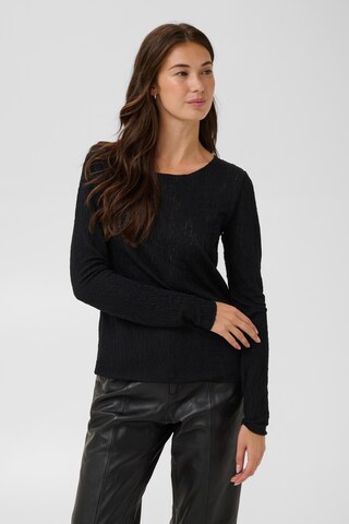 CULTURE Bluse in Schwarz: Vorderseite