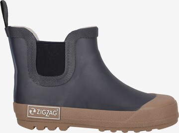 ZigZag Rubber Boots 'Aster' in Blue