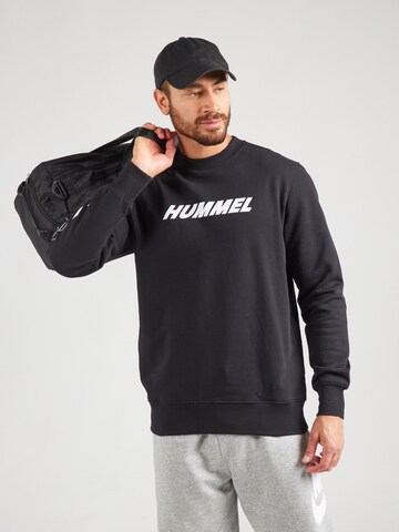 Hummel Sportsweatshirt 'ELEMENTAL' i sort: forside