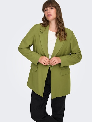 ONLY Carmakoma - Blazer 'CARTHEA' en verde: frente