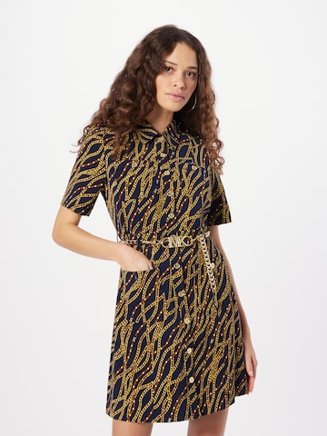 Robe-chemise MICHAEL Michael Kors en bleu : devant