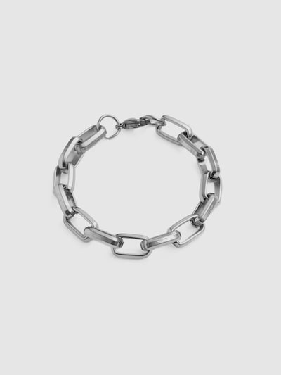 Luxenter Armband 'Hexlo' in 15 - 20 cm in de kleur Zilvergrijs, Productweergave