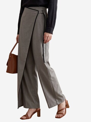 Wide leg Pantaloni di My fashion in grigio
