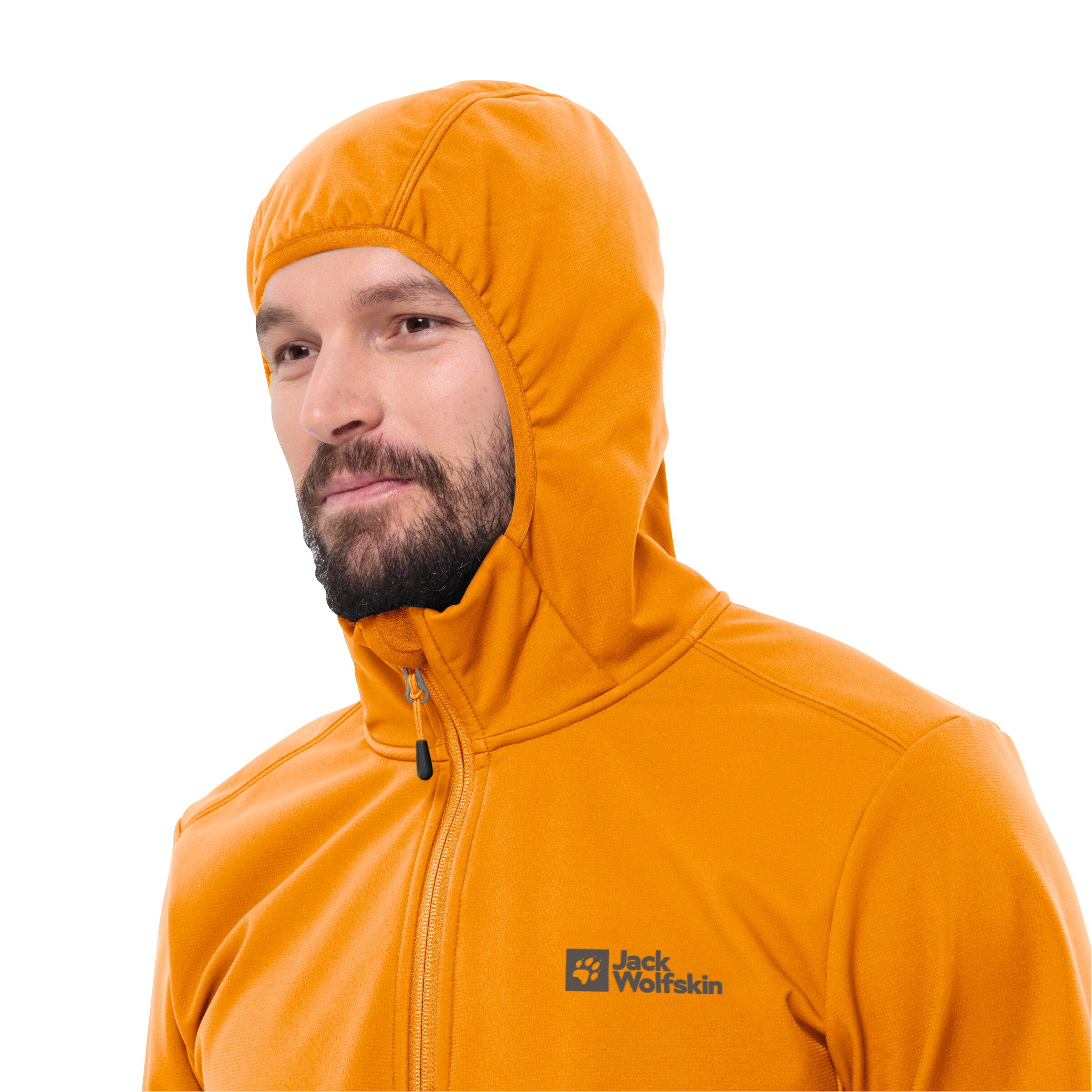 JACK WOLFSKIN Outdoor jacket in Orange
