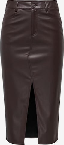 ONLY Skirt 'ONLBitten' in Brown: front