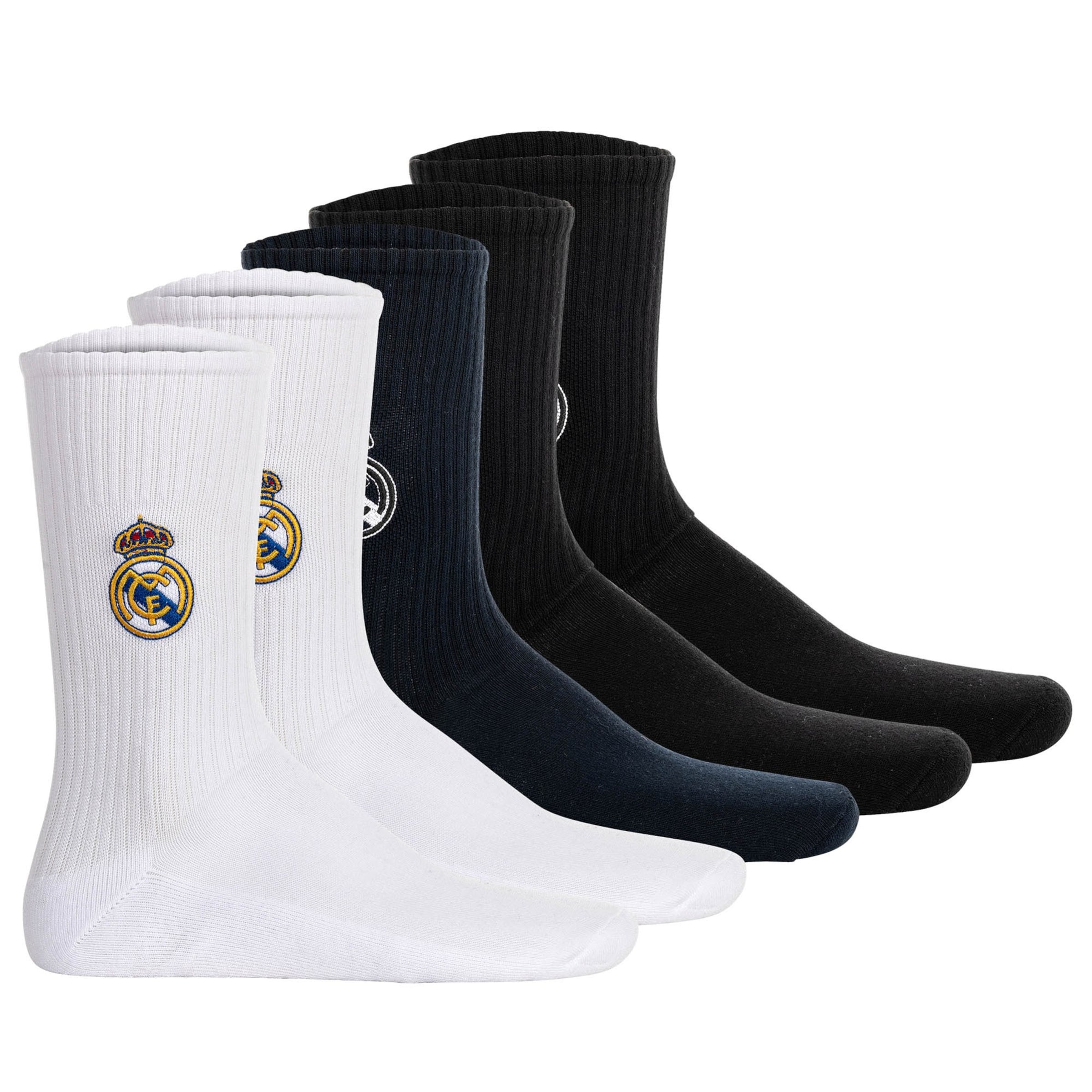 Real Madrid Socken in Mischfarben: Vorderseite