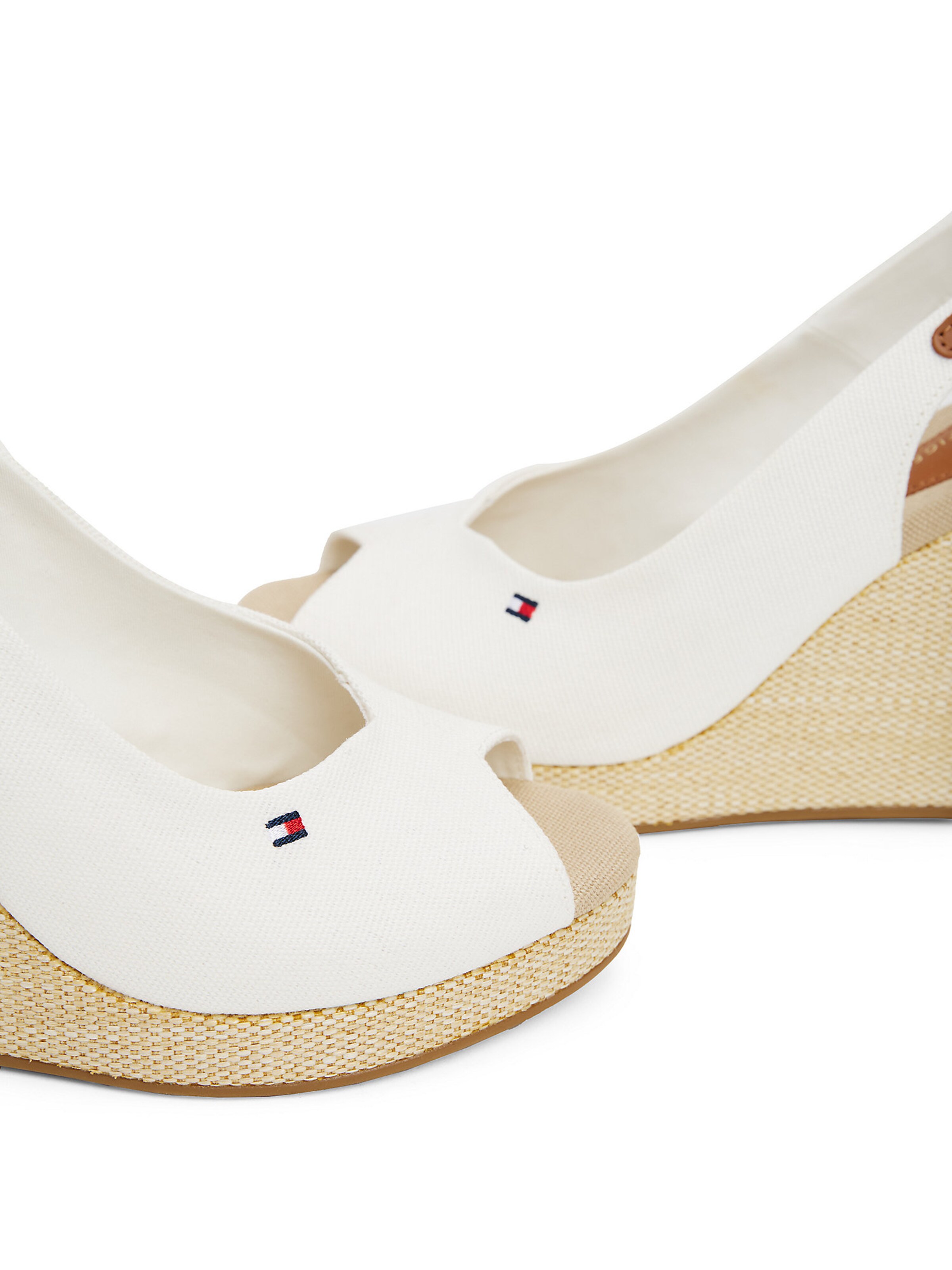 TOMMY HILFIGER Sandale in Weiß