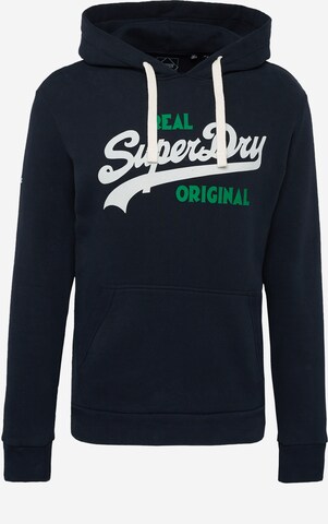 Superdry Sweatshirt 'Soda Pop' in Blauw: voorkant