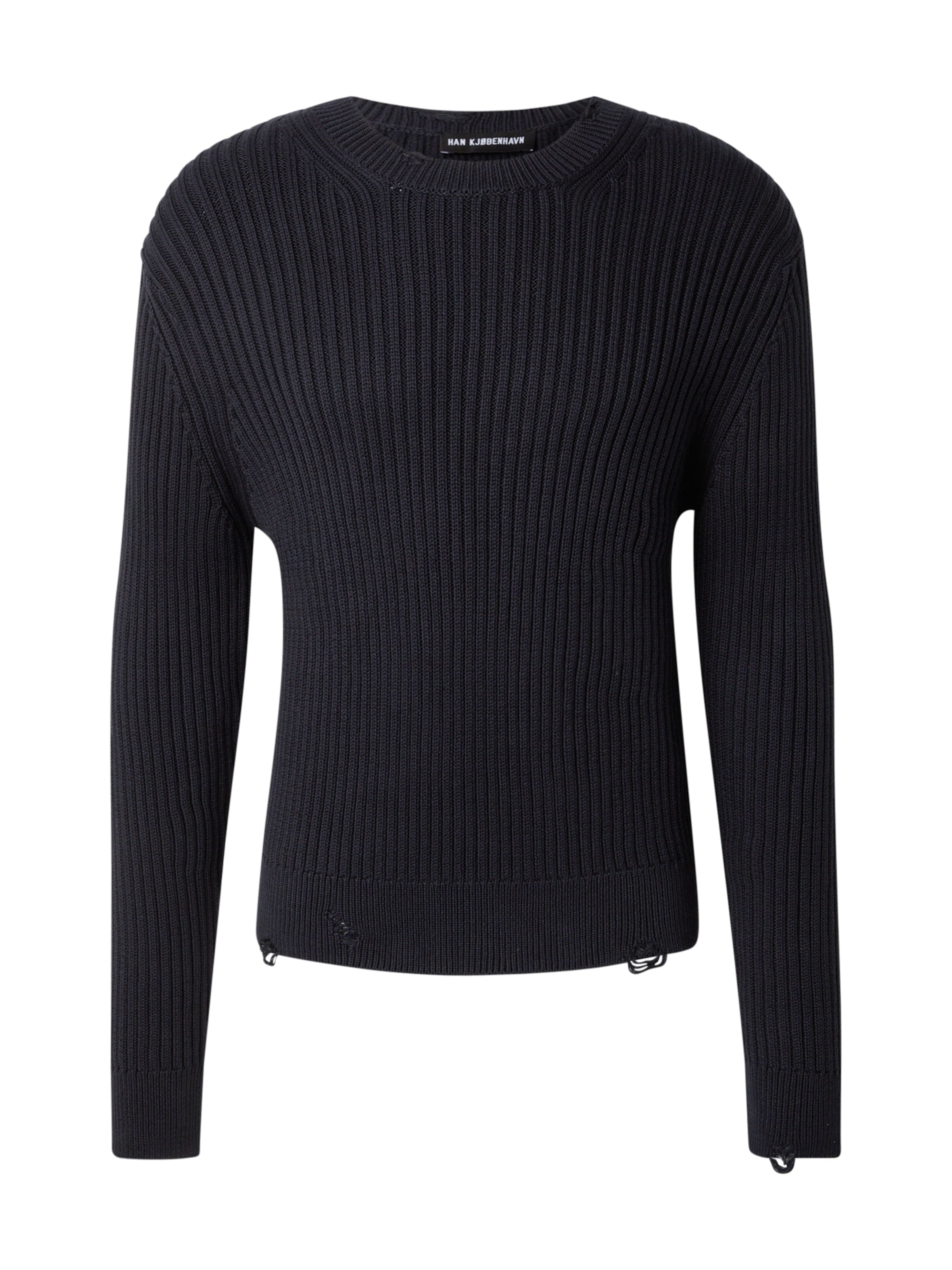 Han Kjøbenhavn Πουλόβερ σε μαύρο: μπροστά