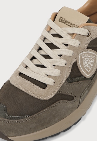 Blauer.USA Platform trainers in Beige