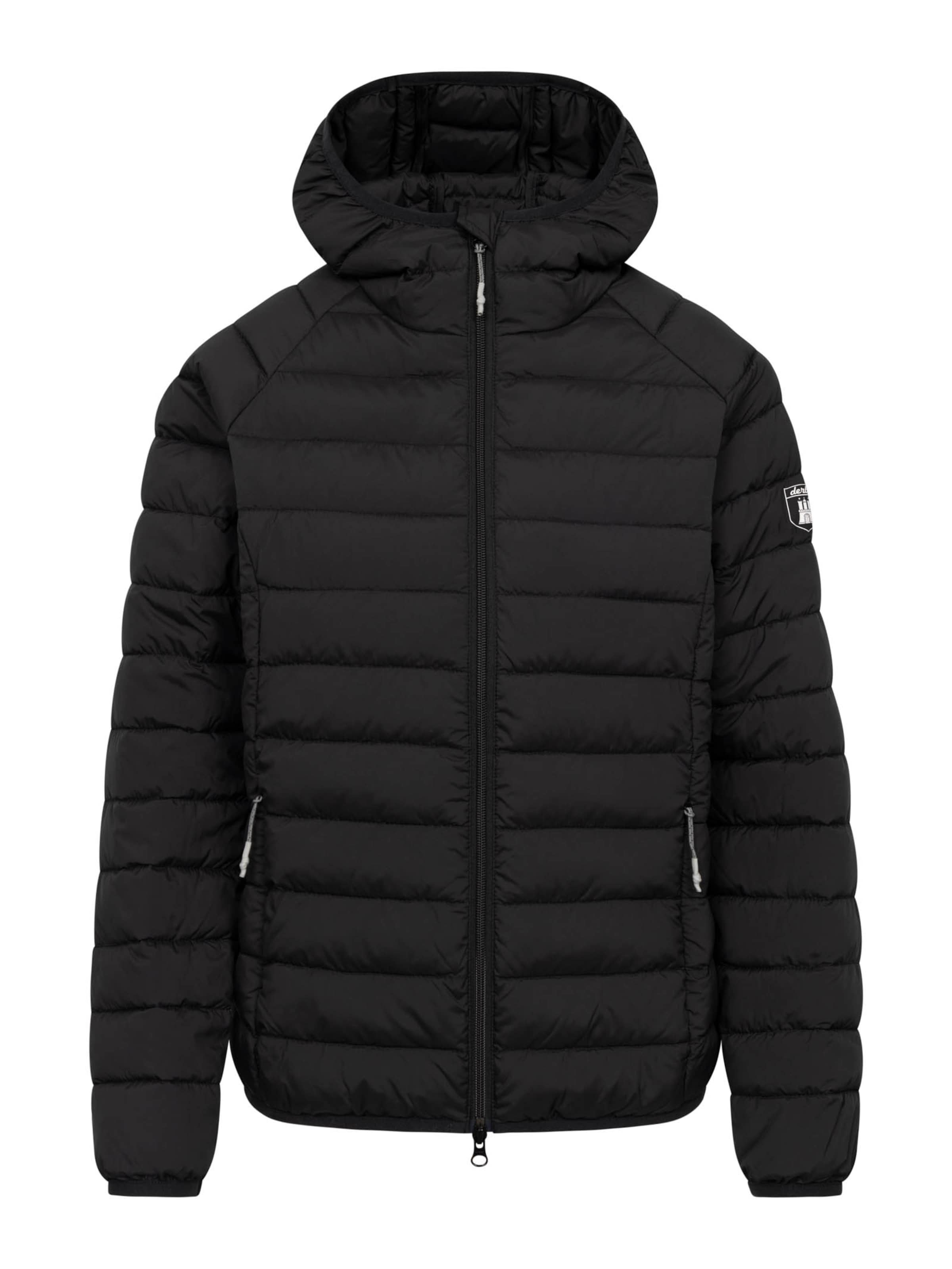 Derbe Between-Season Jacket 'Lightby' in Black: front