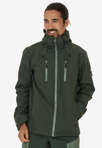 Whistler Outdoor jacket 'Downey' in Green: front