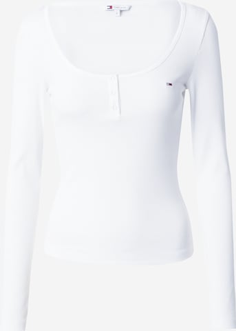 Tommy Jeans - Camiseta en blanco: frente