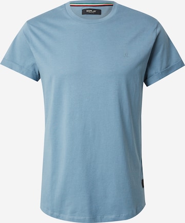 REPLAY Tričko – modrá: přední strana