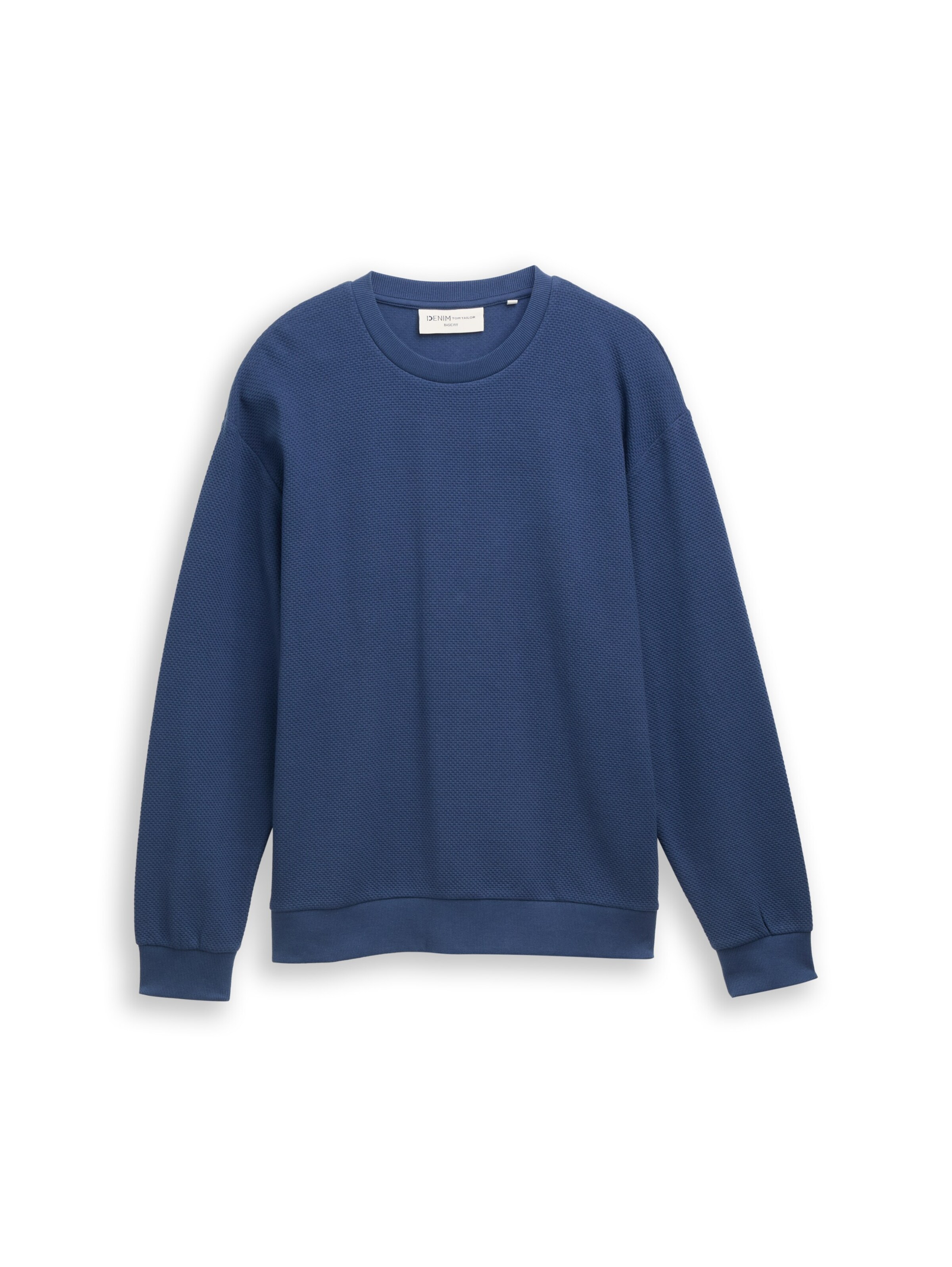 TOM TAILOR DENIM Sweatshirt in Blau: Vorderseite