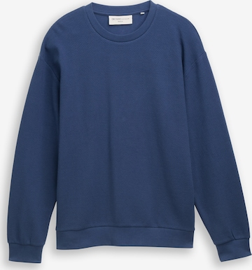 TOM TAILOR DENIM Sweatshirt in Blau: Vorderseite