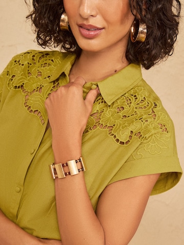 love & roses - Jumpsuit en verde