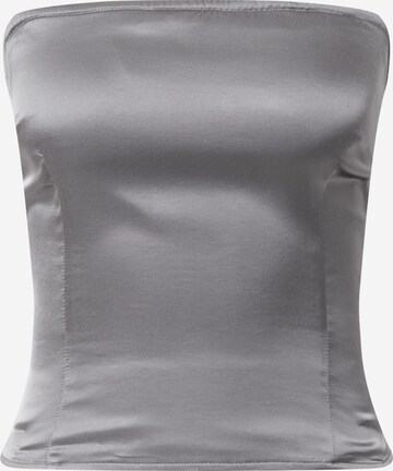 Camicia da donna 'Grace' di LENI KLUM x ABOUT YOU in grigio: frontale