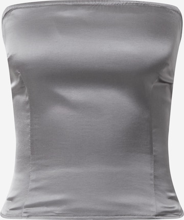 Camicia da donna 'Grace' di LENI KLUM x ABOUT YOU in grigio: frontale
