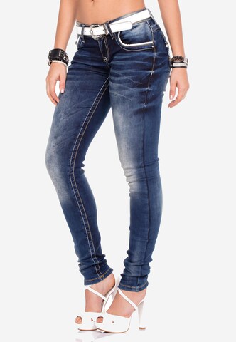 CIPO & BAXX Slimfit Jeans 'Nancy' in Blau
