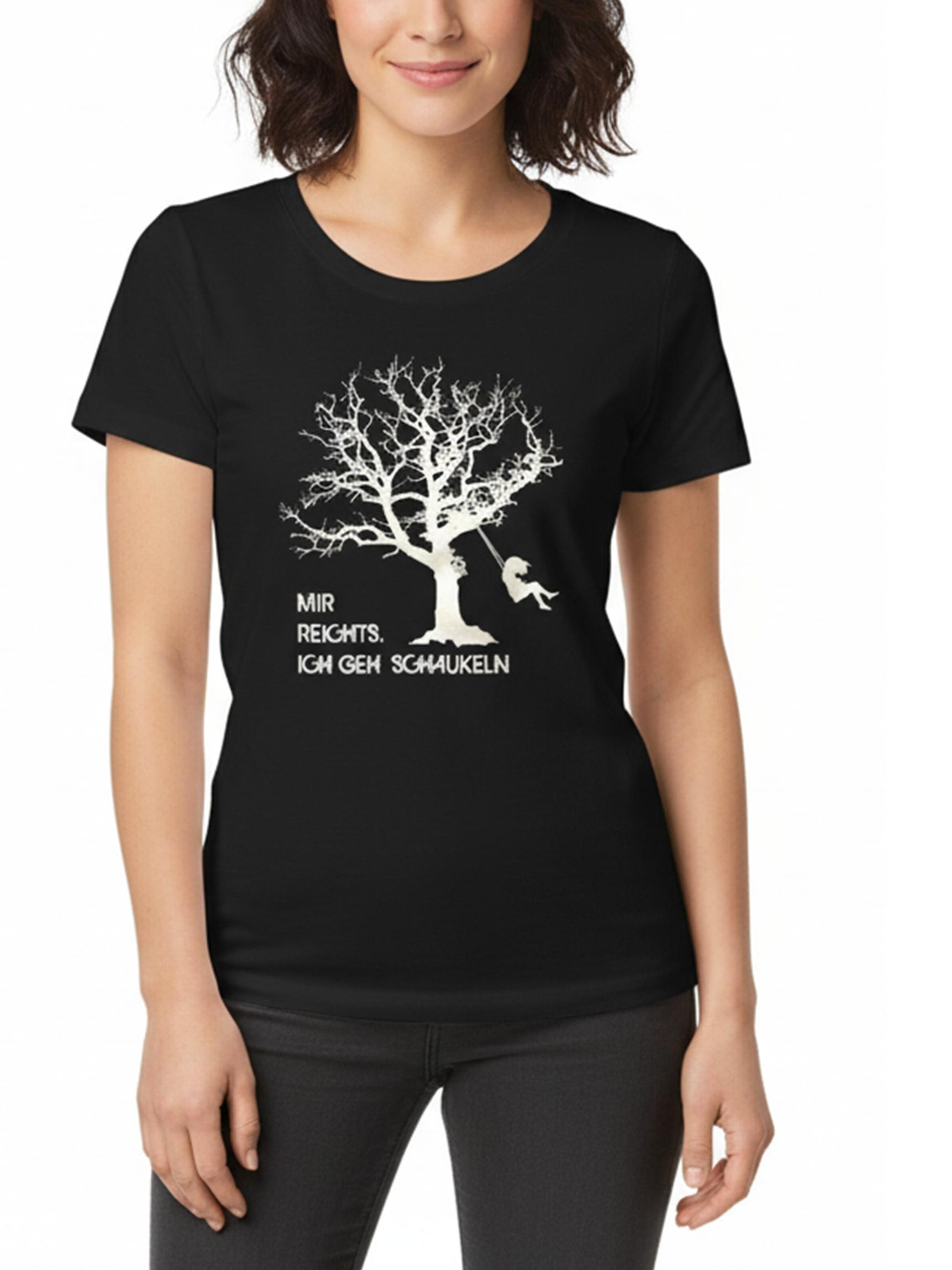 MAKAYA Shirt 'Schaukeln' in Black
