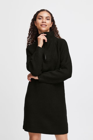 b.young Knitted dress in Black: front