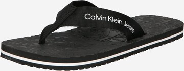 Calvin Klein Jeans Žabky – černá: přední strana