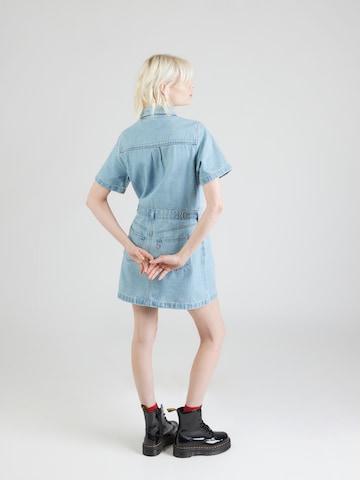 LEVI'S ® Μπλουζοφόρεμα 'Short Sleeve Logan Western Dress' σε μπλε