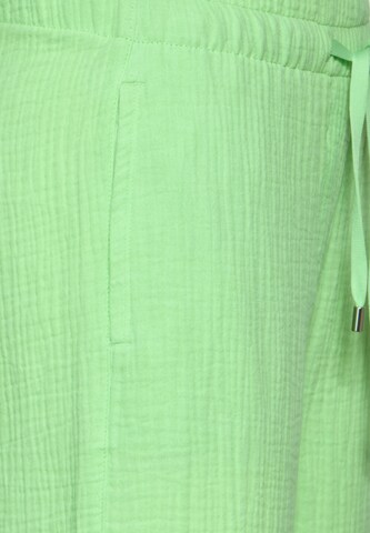 CECIL Wide leg Pants in Green
