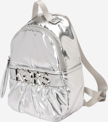 MICHAEL Michael Kors - Mochila en plata: frente