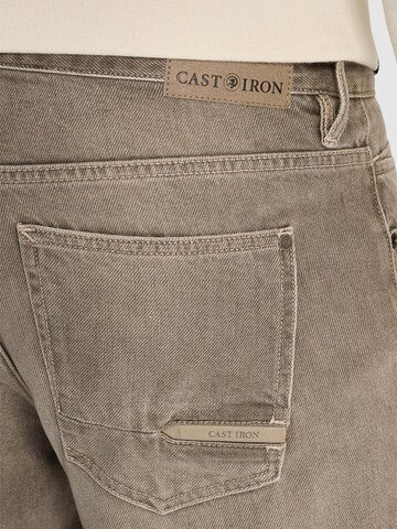 CAST IRON Lużny krój Jeansy 'Steeper relaxed fit jeans' w kolorze szary