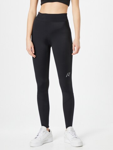 Skinny Pantaloni sportivi 'MAATIALA' di Rukka in nero: frontale