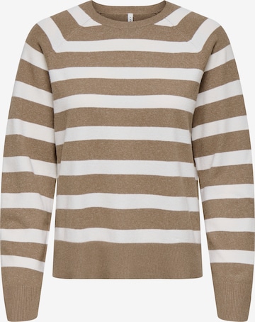 ONLY Sweater in Brown: front