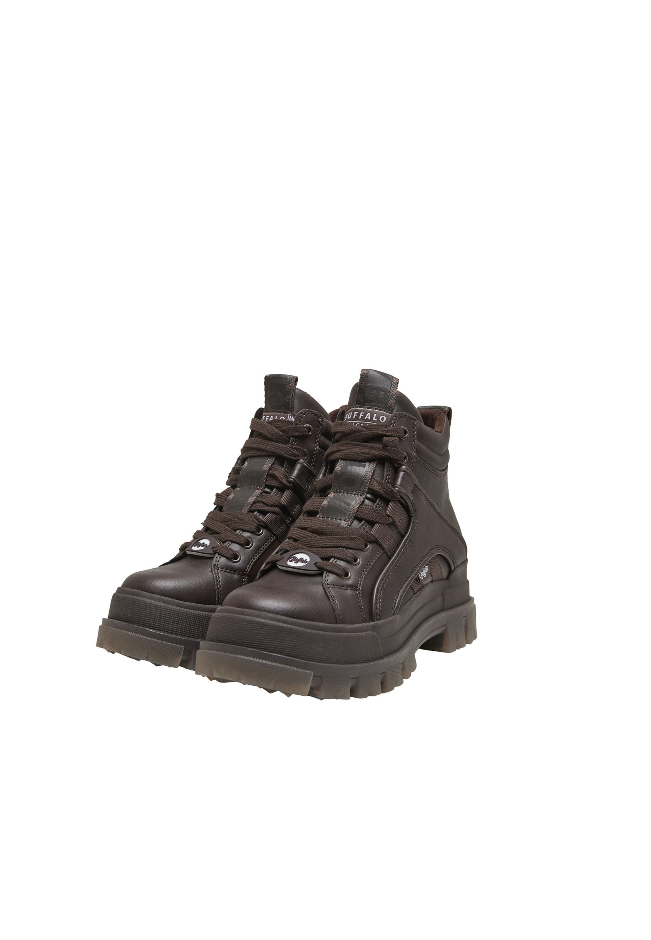 BUFFALO Stiefelette 'ASPHA' in Braun