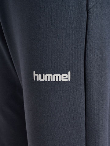 Hummel Regular Workout Pants in Blue