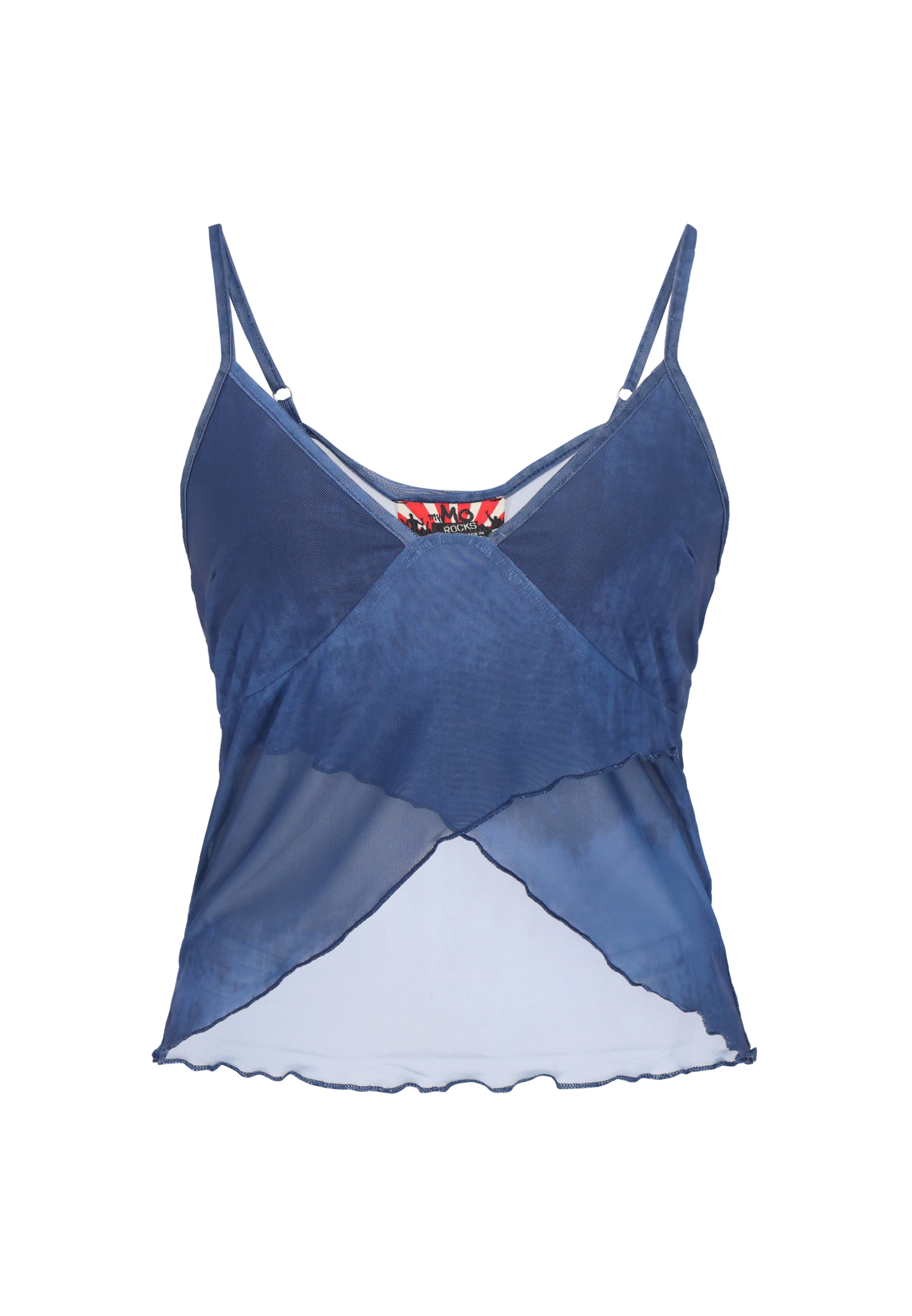 myMo ROCKS Top in Blauw: voorkant