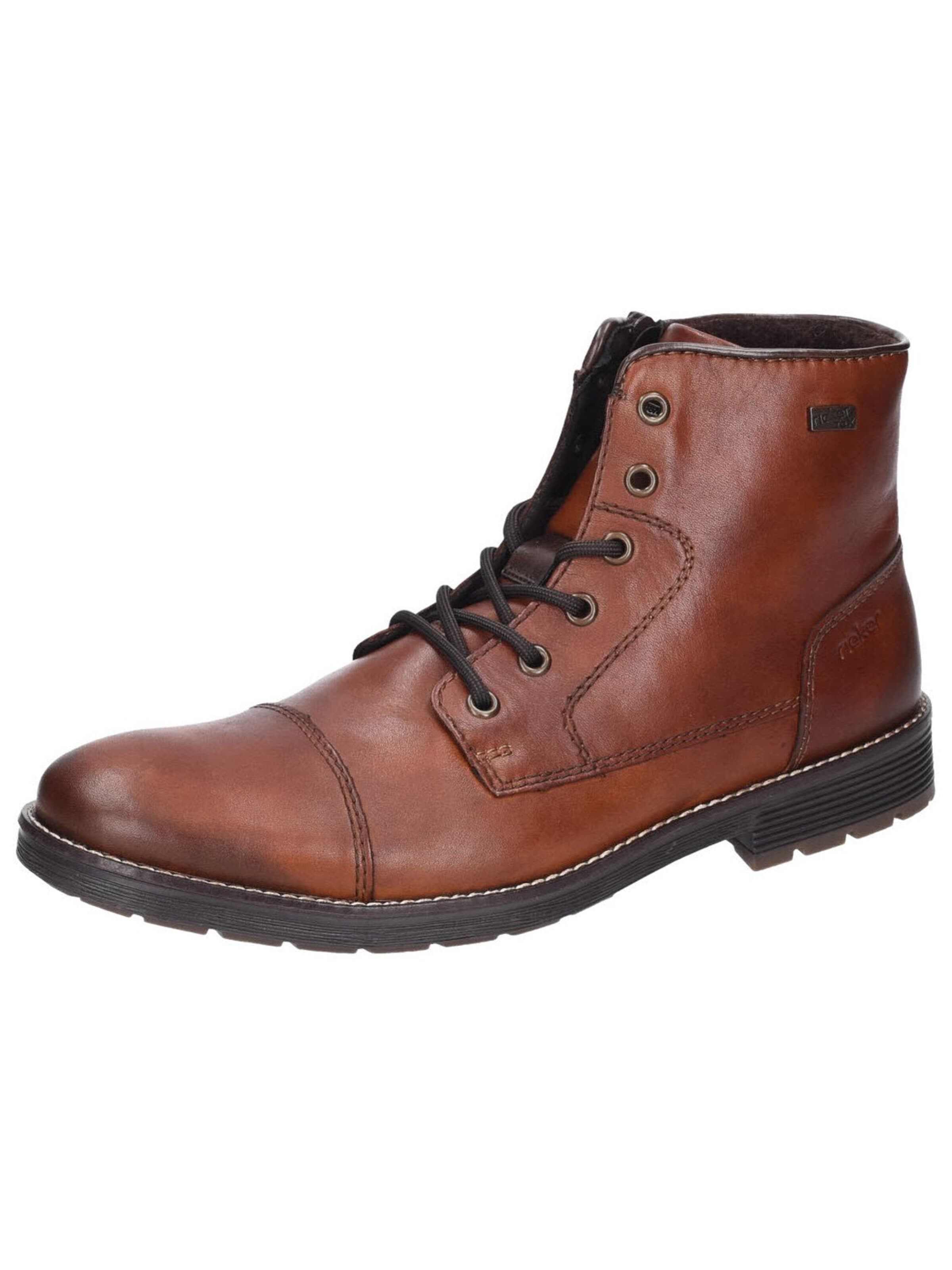 Rieker Veterboots in Bruin: voorkant