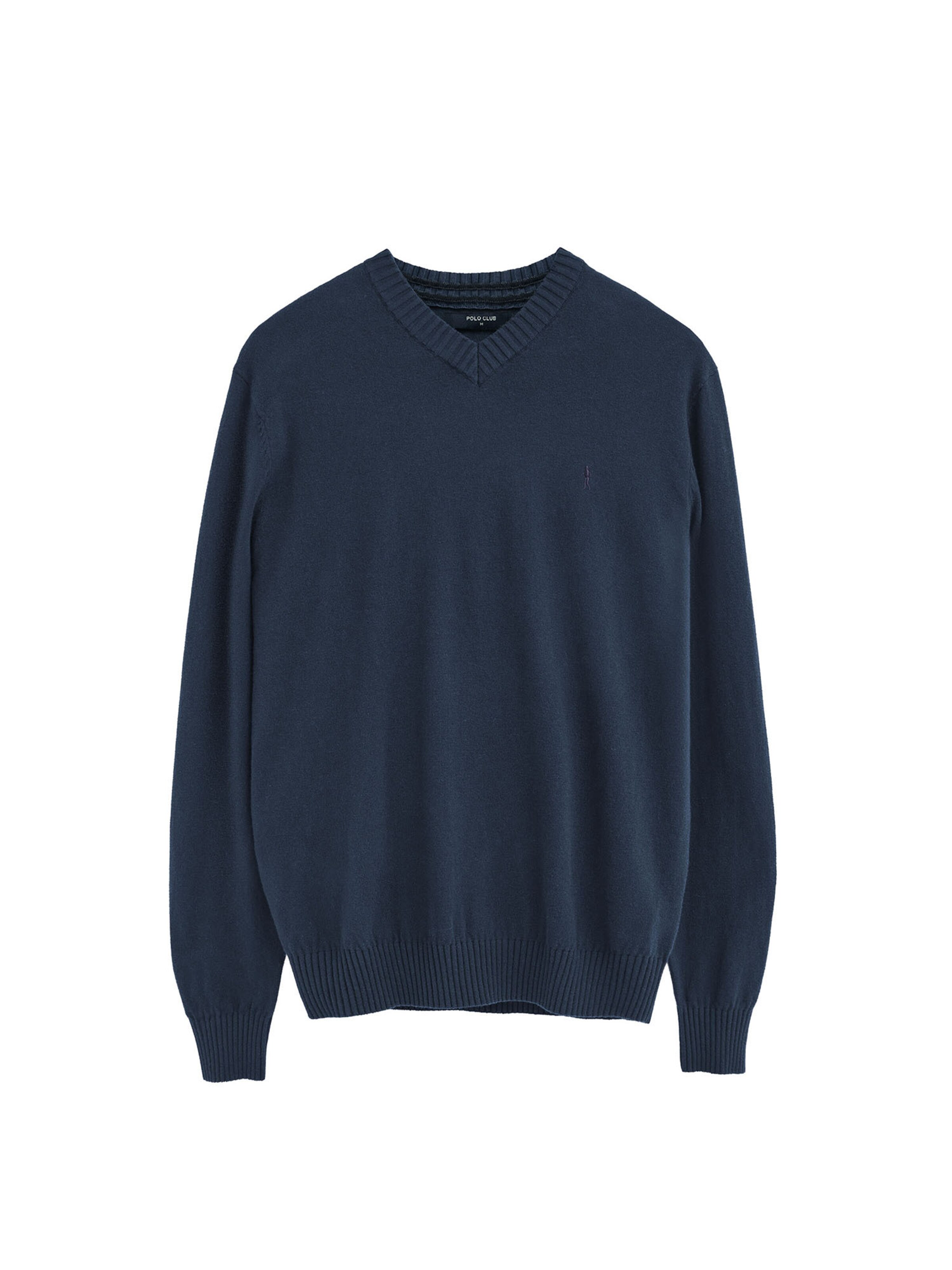 Polo Club Pullover in Blau: Vorderseite