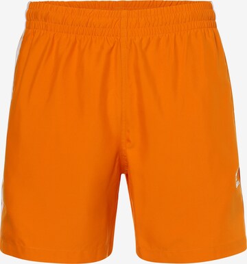 Pantaloncini da bagno di ADIDAS ORIGINALS in arancione: frontale