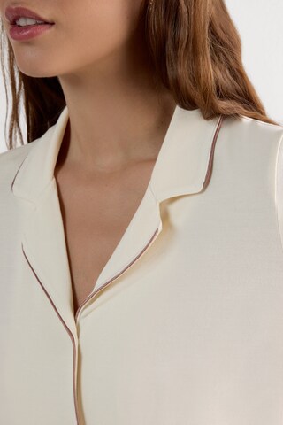 INTIMISSIMI Pajama Shirt in Beige