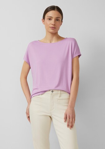 T-shirt s.Oliver en violet : devant