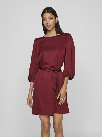 VILA Dress in Red: front
