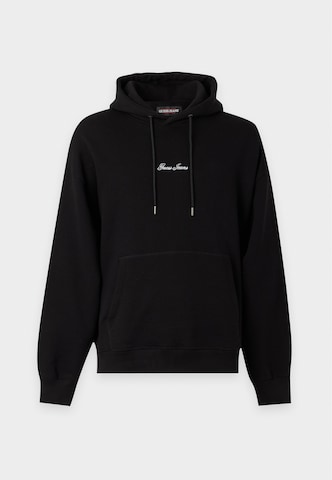 GUESS JEANS Sweatshirt in Zwart: voorkant