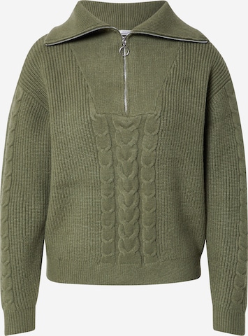 Pimkie Sweater in Green: front