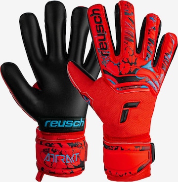 REUSCH Sporthandschoenen 'Attrakt Grip Evolution' in Rood: voorkant