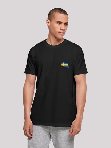 T-Shirt F4NT4STIC en noir : devant