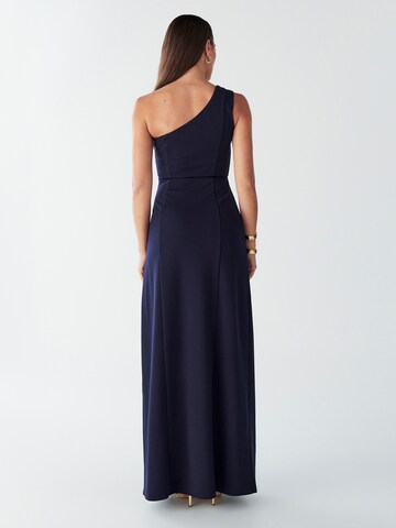 BWLDR Jurk 'CATIA' in Blauw: terug