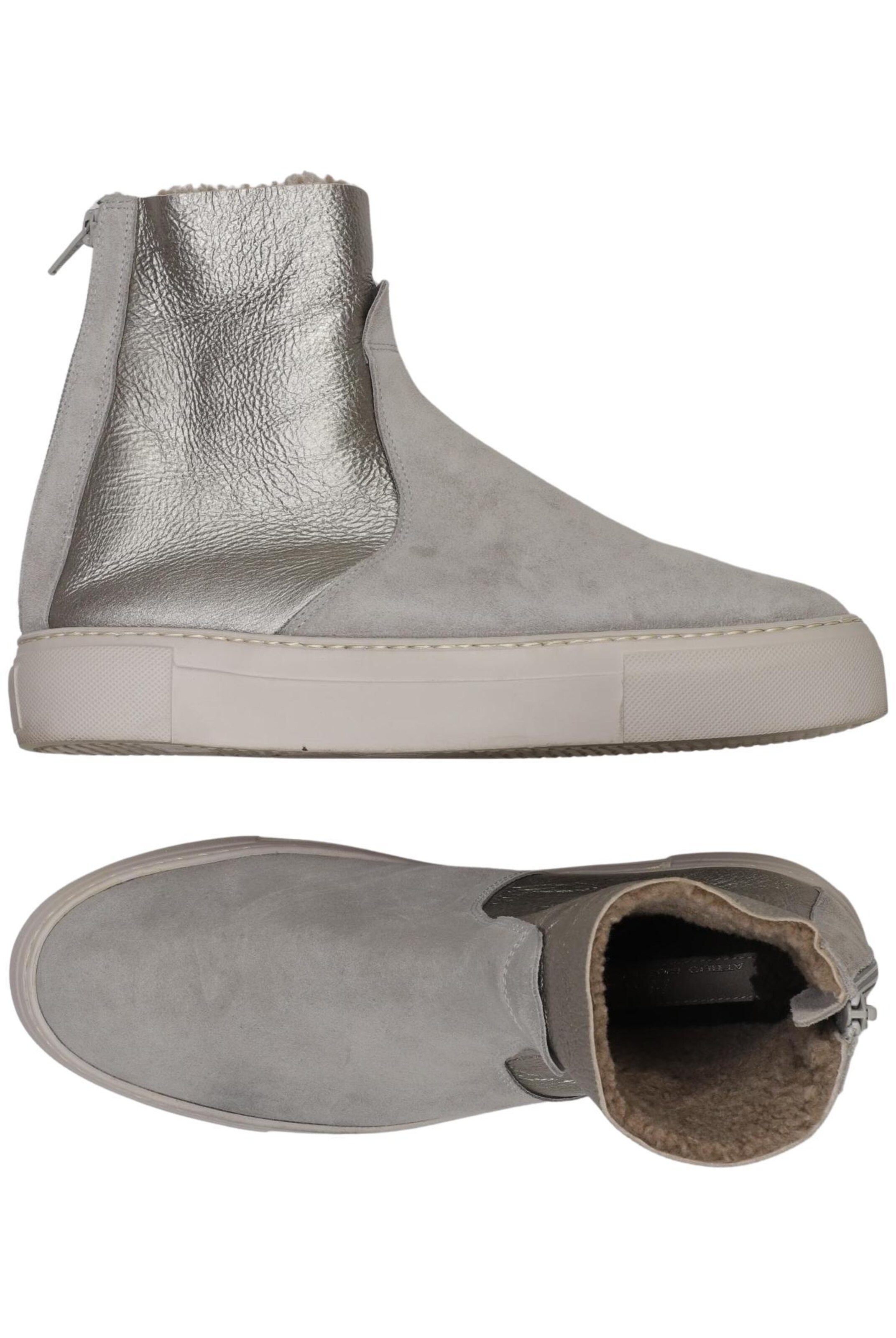 AGL Attilio Giusti Leombruni Dress Boots in 39,5 in Silver: front