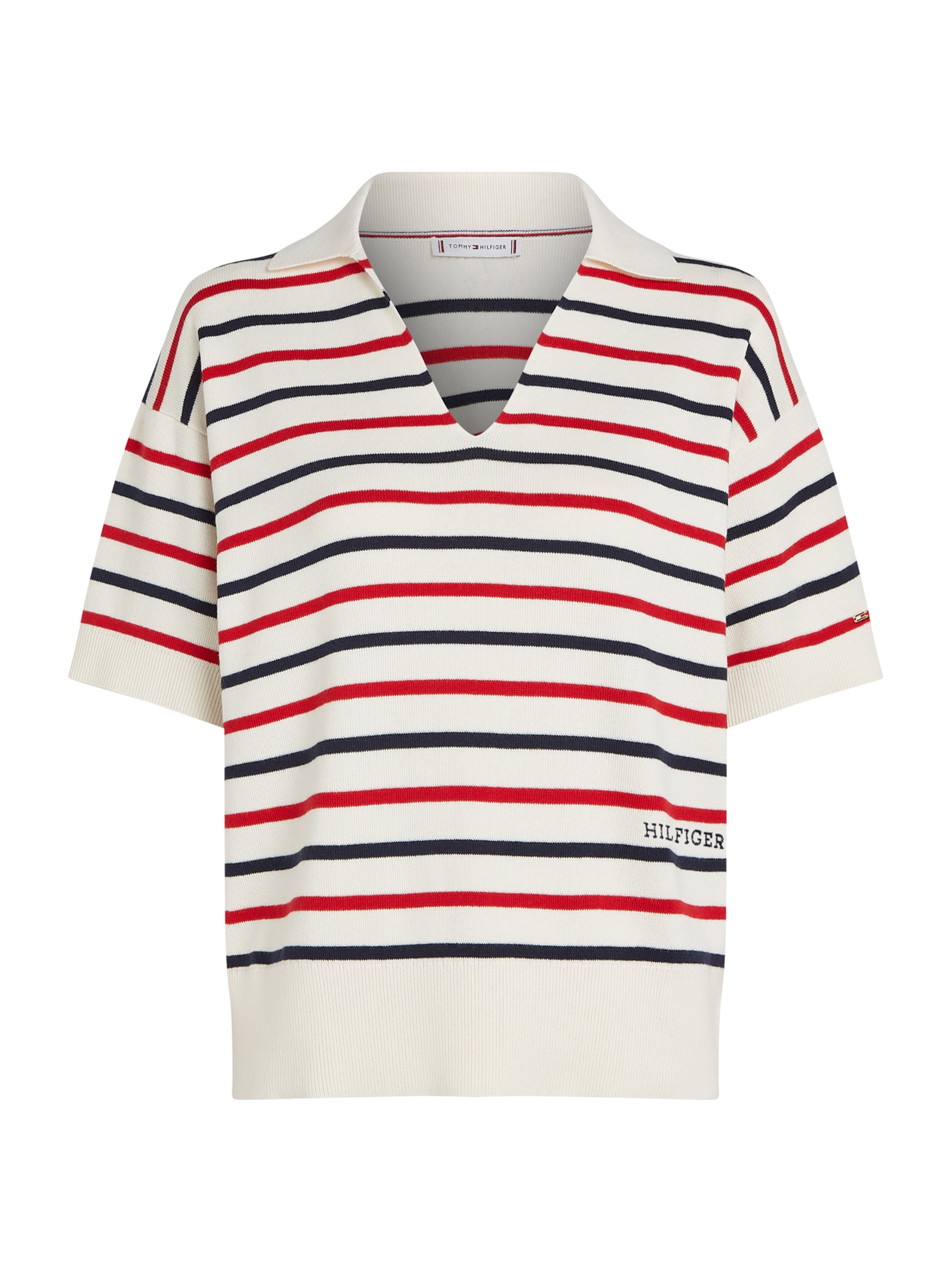 TOMMY HILFIGER Pullover in Weiß: Vorderseite