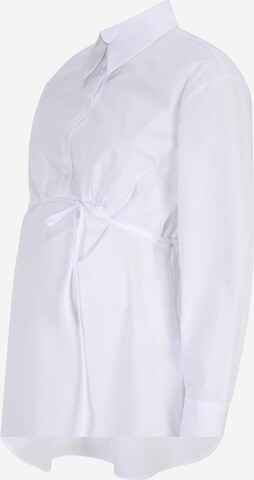 Gap Maternity Blouse in White: front